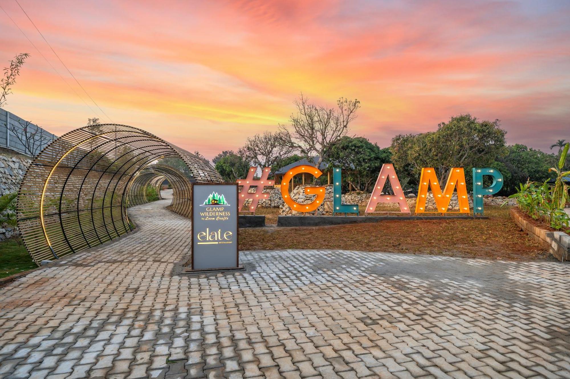 Glamp Wilderness Otel Nelamangala Dış mekan fotoğraf